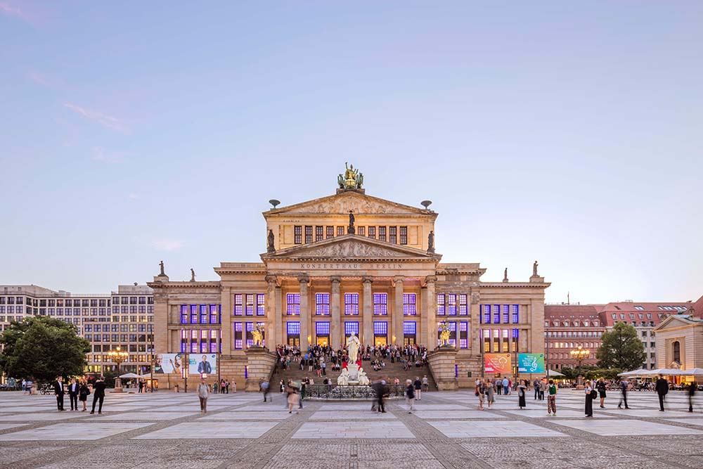 Das Konzerthaus am Gendarmenmarkt in Berlin.© Foto: David von Becker